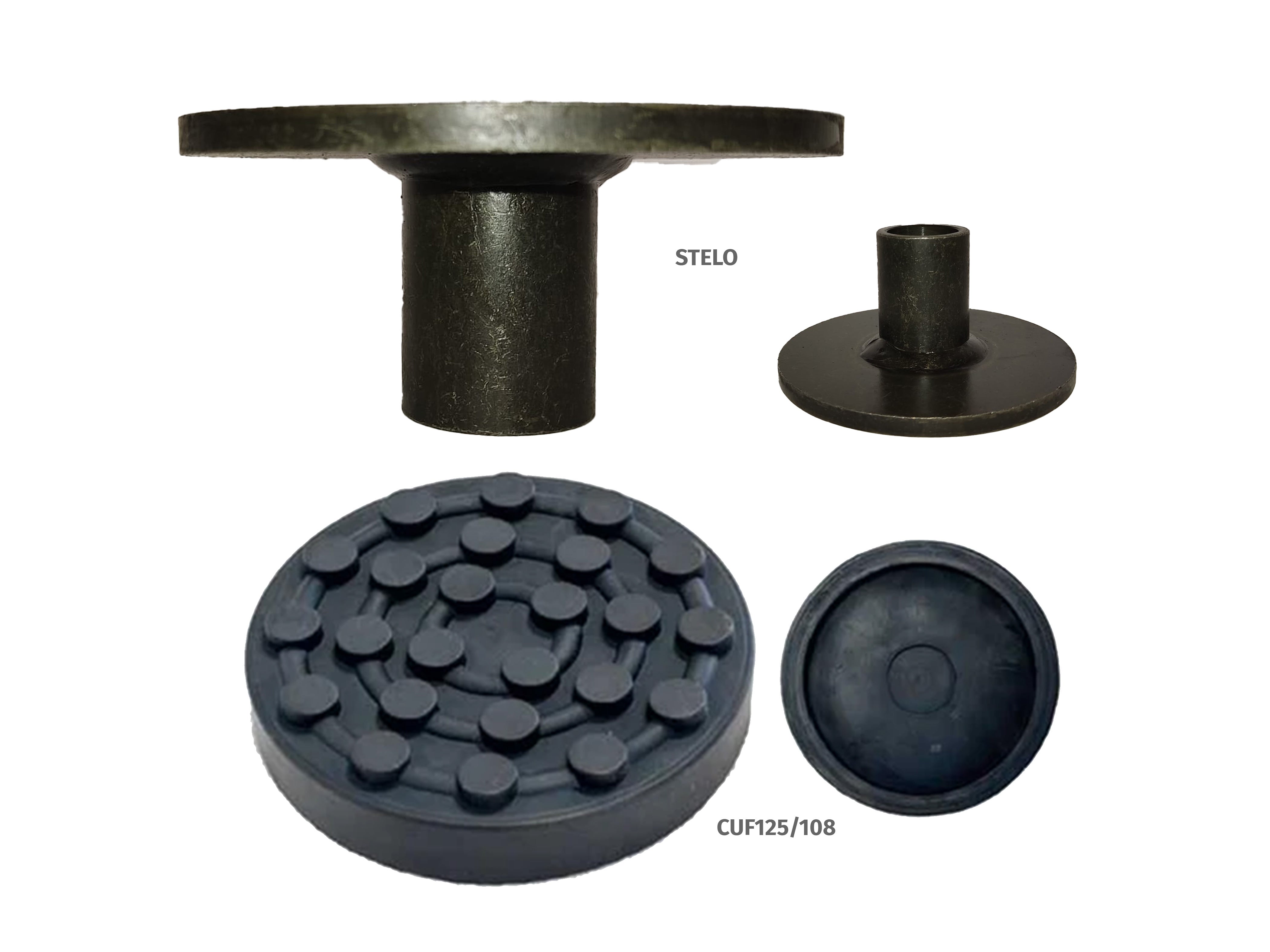 Protection de tige métallique pour crics de fosse/sous-pont | J125-35 | SUPPORTS DE CRIC DE FOSSE - Rampes, crics, vérins et chandelles Protection de tige métallique pour crics de fosse/sous-pont | J125-35 | SUPPORTS DE CRIC DE FOSSE - Rampes, crics, vérins et chandelles